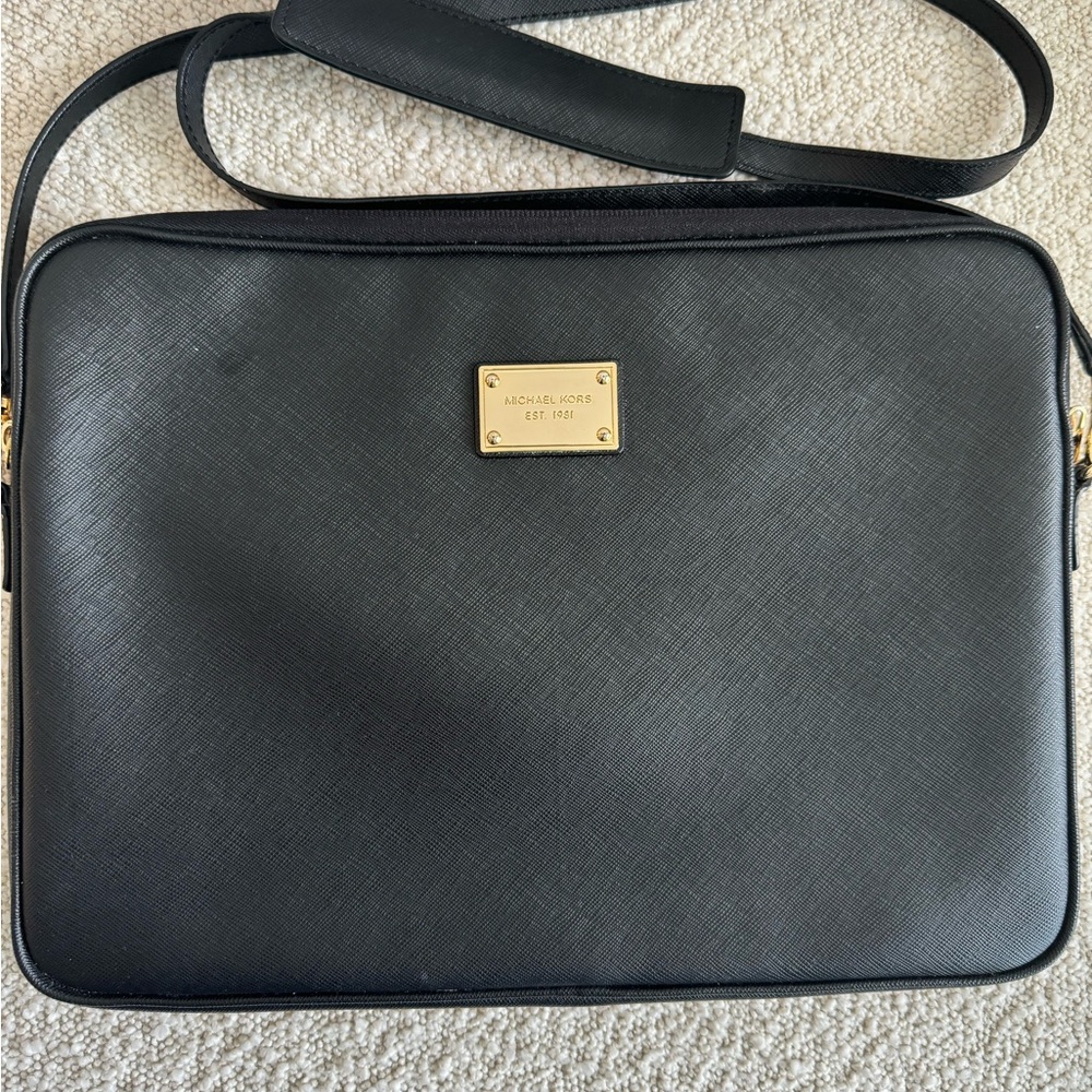 Michael Kors - 13 Inch Laptop Case with Strap
